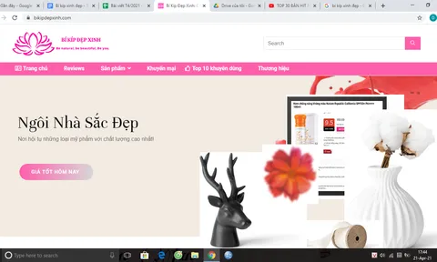 Bí Kíp Đẹp Xinh - Trang web làm đẹp uy tín hiện nay