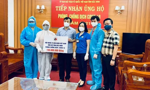 Các nghệ sĩ ủng hộ phòng chống dịch Bắc Ninh, Bắc Giang