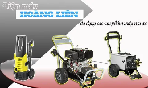 Vì sao máy rửa xe lại là sản phẩm bán chạy nhất Điện máy Hoàng Liên?