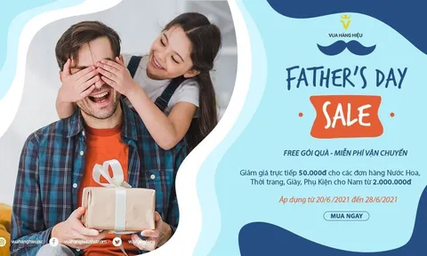 Vua Hàng Hiệu miễn phí gói quà, freeship mọi đơn hàng tặng cha và gia đình