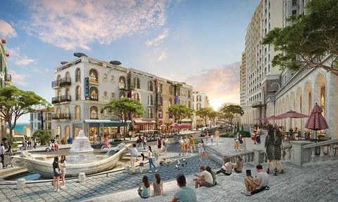 Choáng ngợp với số lượng tiện ích của shophouse tâm mạch 'thị trấn Địa Trung Hải'