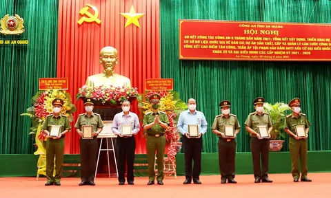 An Giang: Sơ kết công tác Công an 6 tháng đầu năm 2021