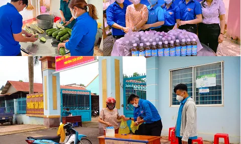 Thắm sức trẻ Bình Phước gây quỹ phòng chống dịch với nhiều nét độc đáo