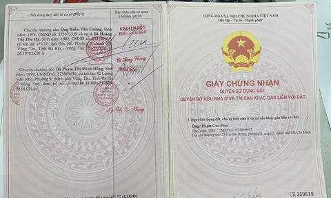 Bà Rịa – Vũng Tàu: Văn phòng đăng ký đất đai Phú Mỹ liệu có khuất tuất?