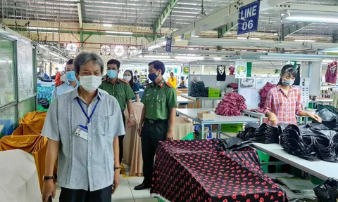 Bạc Liêu: Kiểm tra công tác phòng, chống dịch COVID-19 tại các doanh nghiệp trên địa bàn TP Bạc Liêu và huyện Vĩnh Lợi