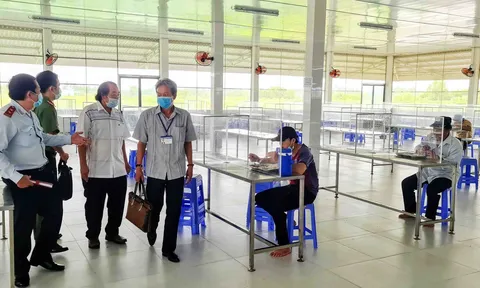 Bạc Liêu: Kiểm tra một số doanh nghiệp về thực hiện ‘mục tiêu kép’ vừa chống dịch vừa duy trì sản xuất