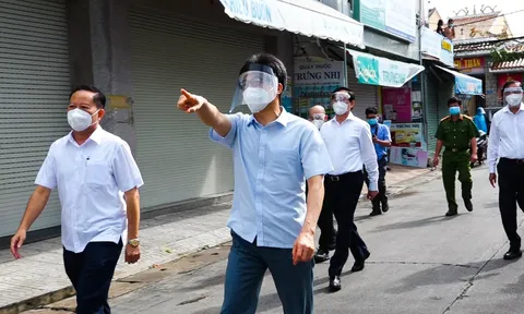 Phó Thủ tướng Chính phủ Vũ Đức Đam kiểm tra công tác phòng, chống dịch COVID-19 tại Bà Rịa - Vũng Tàu