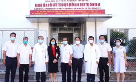 TP Cần Thơ: Trung tâm hồi sức điều trị bệnh nhân COVID-19 nguy kịch ở khu vực ĐBSCL đi vào hoạt động