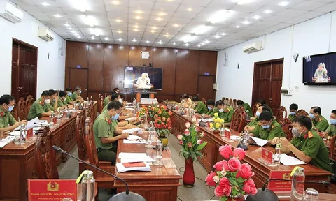 Bộ Công an Hội nghị toàn quốc về bảo đảm ANTT và phòng, chống dịch COVID-19
