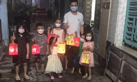 Hơn 1000 lồng đèn giấy tặng trẻ em ở TP.HCM