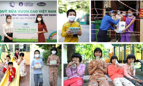 Chiến dịch bạn khỏe mạnh, Việt Nam khỏe mạnh chạm đích với món quà ý nghĩa trao tặng trẻ em trong đại dịch