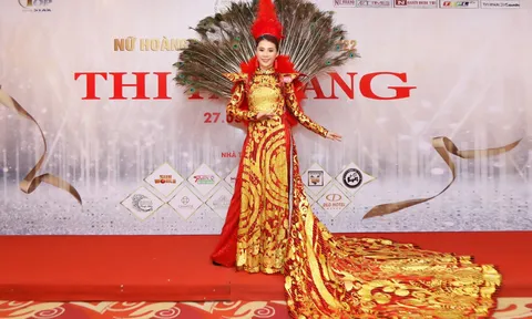 Doanh nhân Nguyễn Thị Ngọc Trâm đạt danh hiệu “Người đẹp áo dài” đêm thi tài năng – thiện nguyện Nữ hoàng doanh nhân đất Việt 2022