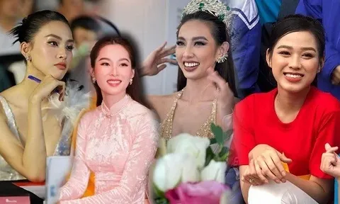 Cùng bị chụp lén, loạt hoa hậu mỗi người một vẻ: Đỗ Hà thuần khiết, Thùy Tiên gây cười