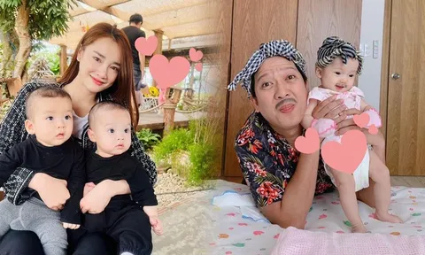 Nhã Phương công khai khát khao sinh đôi, nghi vấn Trường Giang lên chức bố