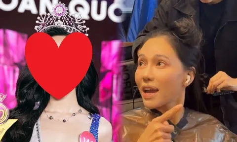 Video: 'Bà trùm hoa hậu' lú lấp không nhớ nổi nàng hậu tự tay mình chấm đăng quang, phải cầu cứu ê-kíp