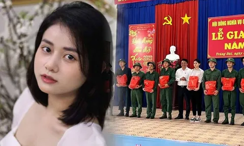 Chân dung nữ tân binh xinh đẹp duy nhất tại Đồng Nai tự nguyện viết đơn lên đường nhập ngũ