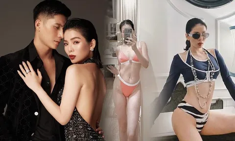 Bạn gái U50 khoe body 'khét lẹt', Lâm Bảo Châu 'bất lực' chỉ kịp thốt lên 3 chữ