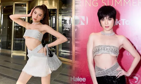 Thanh Thanh Huyền mặc áo 1 gang tay gây thất vọng tại Miss Charm, CDM liên tưởng đến Ngọc Trinh