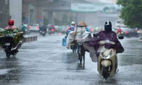 Bắc Bộ nhiệt độ tăng lên trước khi đón mưa dông diện rộng