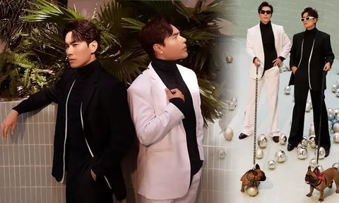 Lê Dương Bảo Lâm cực ngầu vẫn khó 'chặt đẹp' Kiều Minh Tuấn, bộ ảnh nam thần khiến dân tình cười ngất
