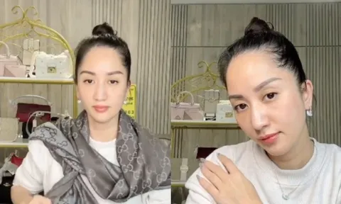 Khánh Thi livestream để lộ nhan sắc mẹ bầu ở tuổi U50 gây ngỡ ngàng