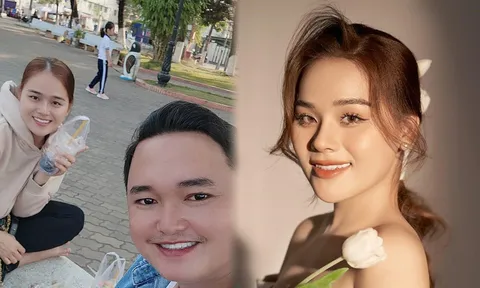 Chồng Ngân Thảo đăng ảnh trăng mật để lộ ảnh vợ không son phấn, diện mạo khác không nhận ra