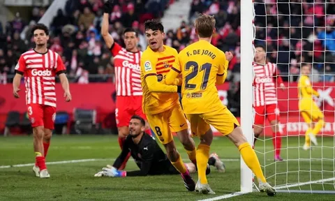 Pedri tỏa sáng, Barca xây chắc ngôi đầu tại La Liga