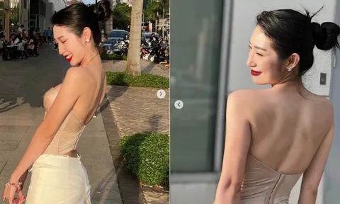 Khổng Tú Quỳnh lên đồ táo bạo, đẹp 'ná thở' hậu chia tay Ngô Kiến Huy