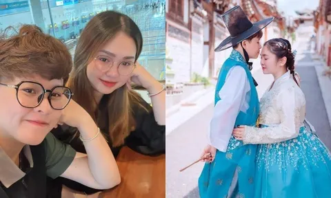 Thiện Nhân tình tứ bên người yêu đồng giới, phản ứng trước bình luận kém duyên