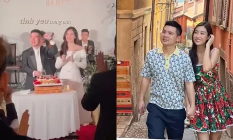 Hoa hậu Đỗ Mỹ Linh để lộ ảnh hiếm, thái độ của chồng đại gia mới gây chú ý