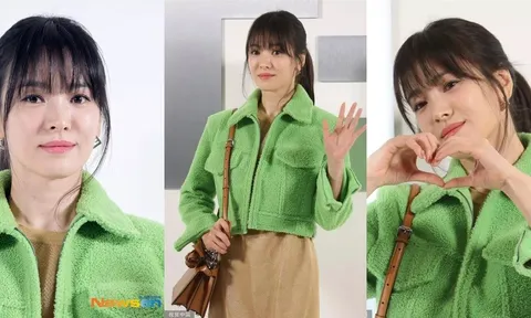 Song Hye Kyo bị 'bóc trần' nhan sắc thật qua camera thường