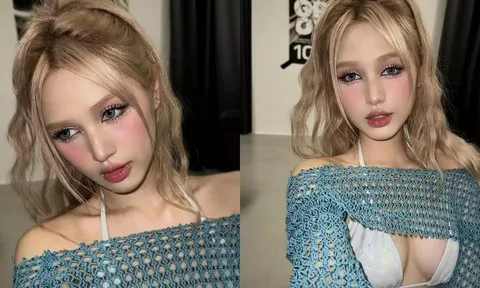 Xoài Non táo bạo lên đồ kiệm vải hóa búp bê barbie khiến CDM 'mắt tròn mắt dẹt'