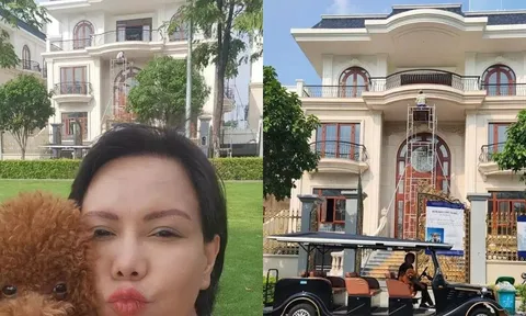 Danh hài Việt Hương chứng tỏ độ giàu nhất nhì showbiz, khoe biệt thự mới xa hoa