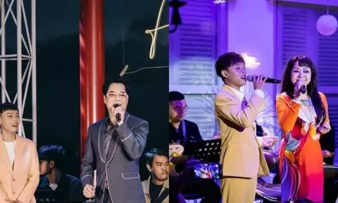 Ngọc Sơn đưa Hồ Văn Cường lên tận 'mây xanh' lập tức bị danh ca Lan Hương dạy dỗ lại, nghe mà thấm
