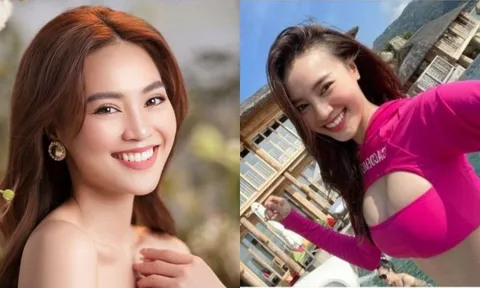 Ninh Dương Lan Ngọc tung ảnh dưới bãi biển 'nóng' hơn cả Ngọc Trinh, body vạn người mê
