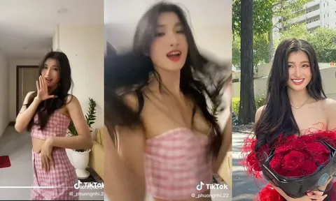 Phương Nhi lắc lư theo nhạc trong bộ đồ siêu ngắn khiến fan khó rời mắt