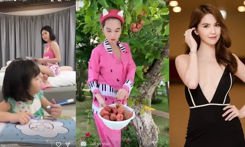 Ngọc Trinh lộ nhan sắc kém xinh, mặc xuề xòa khi ở nhà