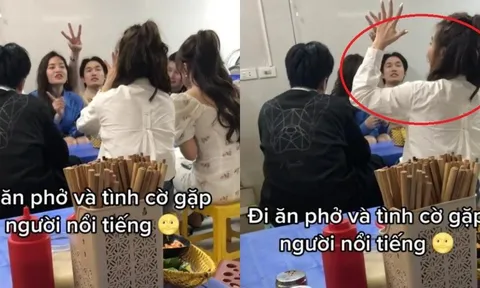 'Team qua đường' chụp lén Đình Tú, Huyền Lizzie cùng hội bạn thân, bắt quả tang chàng nhìn nàng say đắm