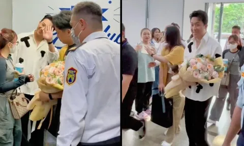 Thái độ của MC Trấn Thành khi bị sinh viên vây quanh, camera thường làm lộ nhan sắc thật