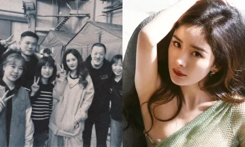 Không đồ hiệu, mặc xuề xòa, Dương Mịch vẫn nổi bần bật giữa đám đông