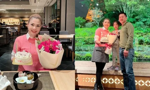 Thanh Thảo tổ chức sinh nhật bên chồng và ái nữ, nhan sắc ngày càng thăng hạng