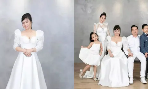 Lần hiếm hoi Phan Hiển cho cả gia đình lên sóng, nhan sắc mẹ chồng Khánh Thi gây chú ý
