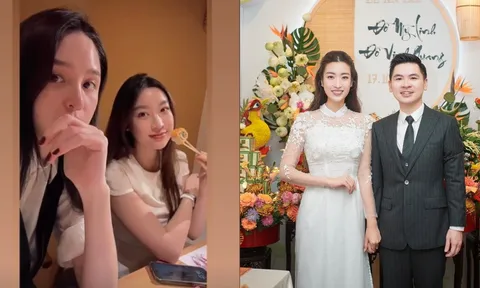 Hoa hậu Đỗ Mỹ Linh bị bạn thân làm lộ vóc dáng thật giữa tin đồn mang thai, 1 chi tiết gây chú ý
