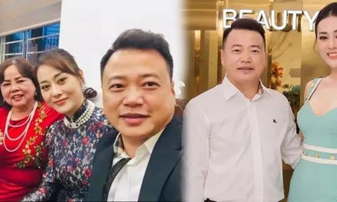Shark Bình rò rỉ hình ảnh ra mắt gia đình Phương Oanh dịp năm mới