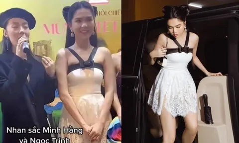 Ngọc Trinh lép vế trước Minh Hằng, bị 'người qua đường' tố sắc vóc thật