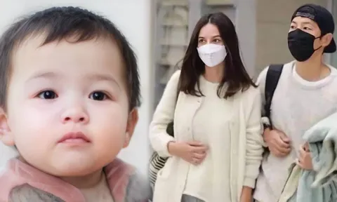 Xôn xao hình ảnh con đầu lòng của Song Joong Ki và vợ sắp cưới ngoại quốc