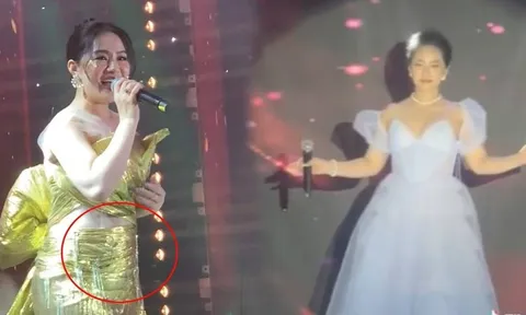 Video: Lương Bích Hữu hát live như nuốt đĩa, sắc vóc gây chú ý hậu vướng nghi vấn mang thai
