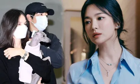 Song Hye Kyo để lộ tín hiệu đáng mừng sau khi Song Joong Ki công khai tình tứ bên vợ Tây