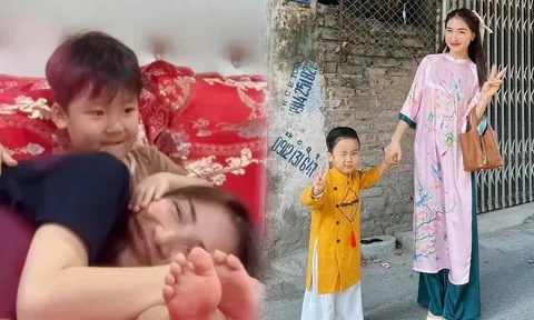 Video: Tan chảy trước khoảnh khắc bé Bo thể hiện tình cảm với mẹ Hòa Minzy