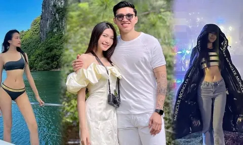 Bạn gái Đoàn Văn Hậu khoe dáng táo bạo giữa cái giá rét vùng Tây Bắc